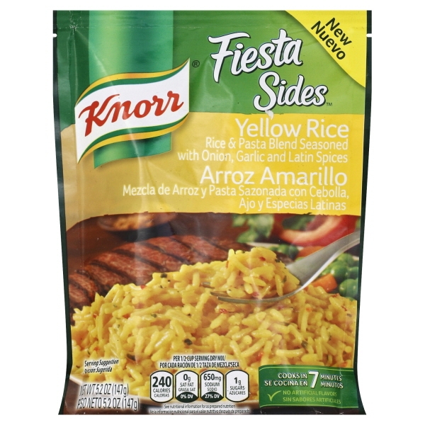 Knorr Rice Sides Yellow