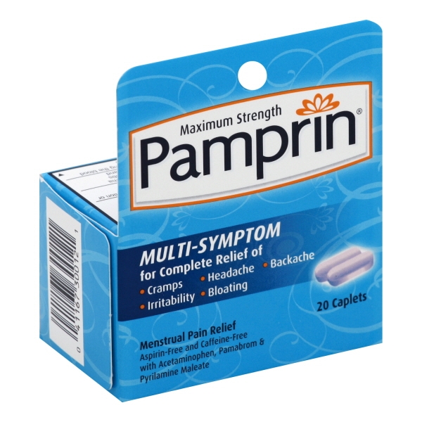 Pamprin Maximum Strength Coated Caplets