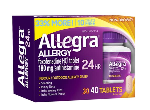 Allegra Allergy 24 Hour Relief Tablets | Products | Lowes Foods To Go ...