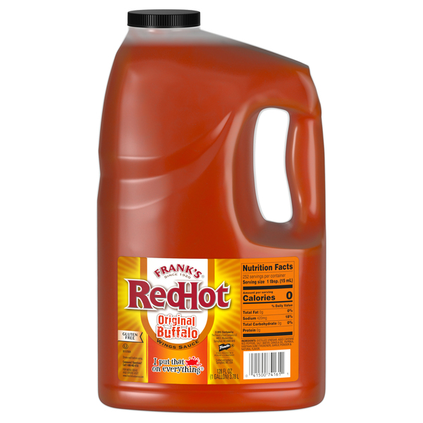 Franks Red Hot Buffalo Wing Gallon - Myrtle Beach GroceriesAhead