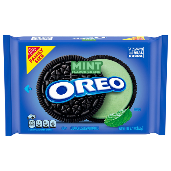 Oreo Mint Cookies Family Size | Products | Lowes Foods To Go - Local ...