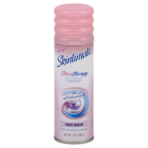 Skintimate Skin Therapy Moisturizing Shave Gel Lotionized Vitamin E Dry Skin