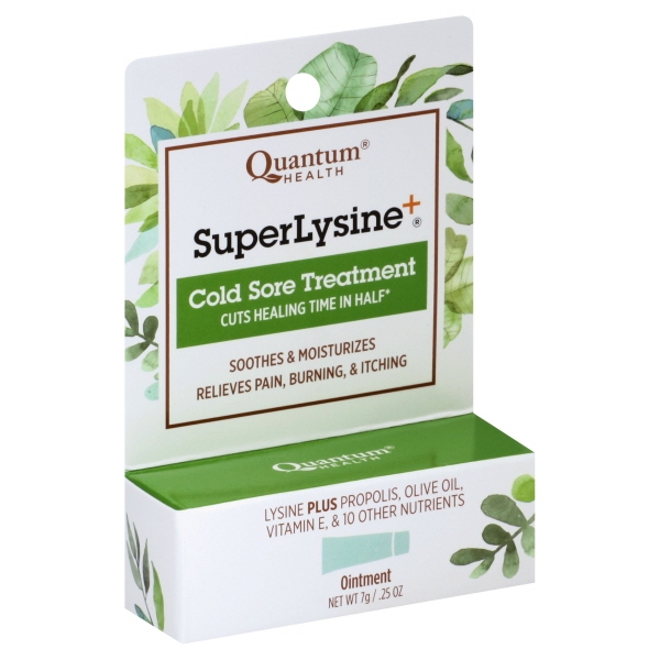 Quantum Health Super Lysine + Cold Sore Treatment