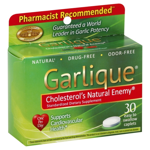 Garlique Cholesterols Natural Enemy