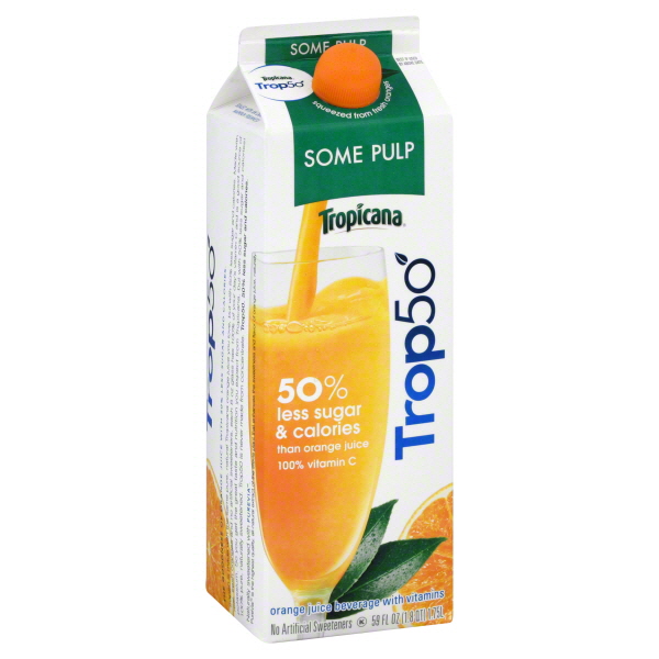 Trop 50 Orange Juice Some Pulp