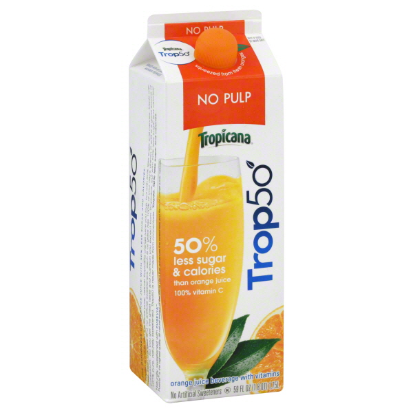 Trop 50 Orange Juice No Pulp