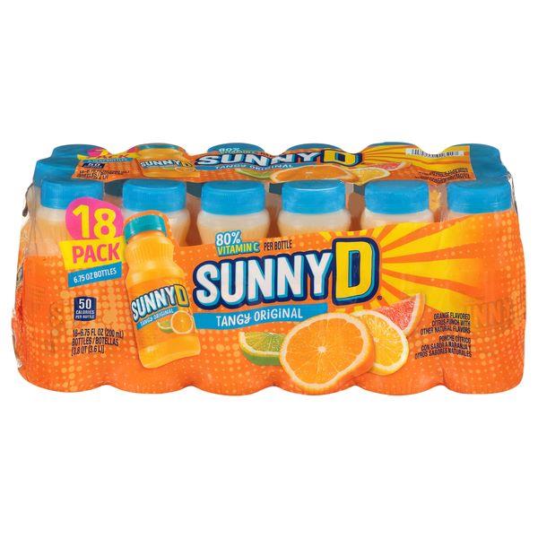 Sunny D Tangy Original Singe Serve 18Pk | Products | Lowes Foods 