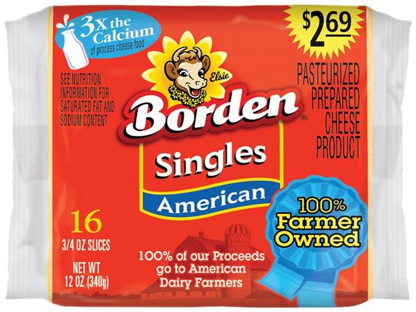 Borden Singles American Cheese