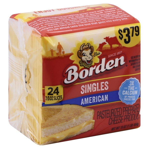 Borden Singles American Cheese