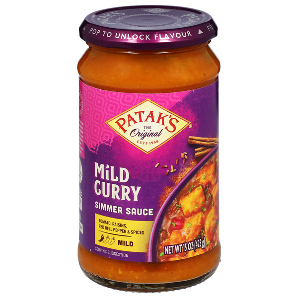 Pataks Mild Curry Sauce - Myrtle Beach GroceriesAhead