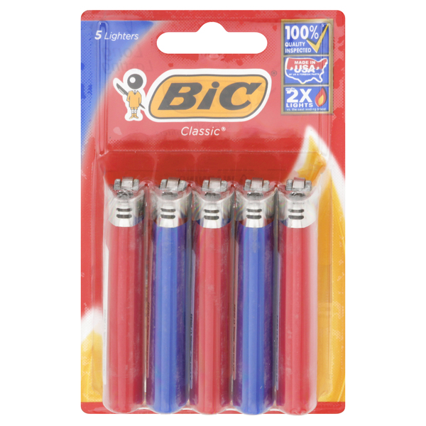 Bic Classic Lighters 5Ct | Products | Lowes Foods To Go - Local and ...