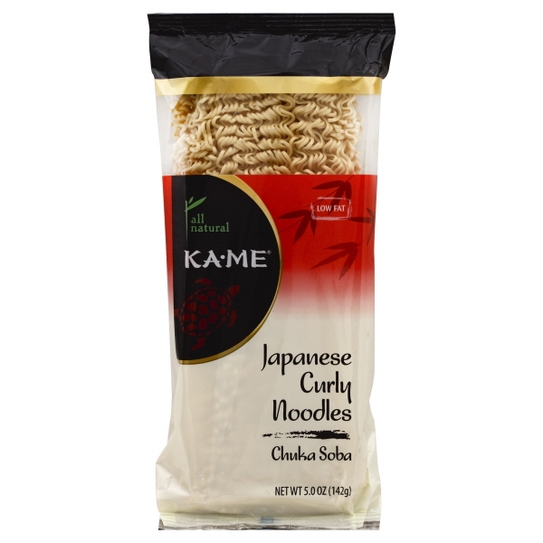 Kame Japanese Curly Noodles Low Fat