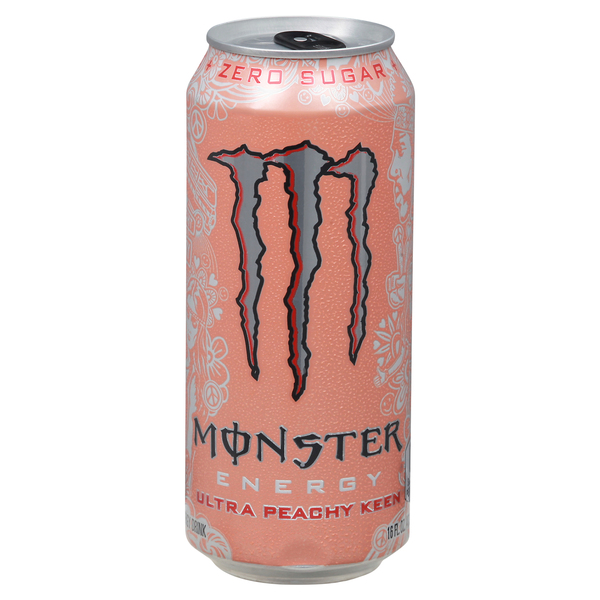 Monster Energy Ultra Peachy Energy Drink - Myrtle Beach GroceriesAhead