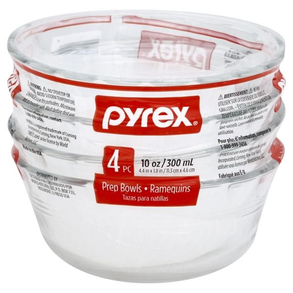 Pyrex Custard Cups 10oz