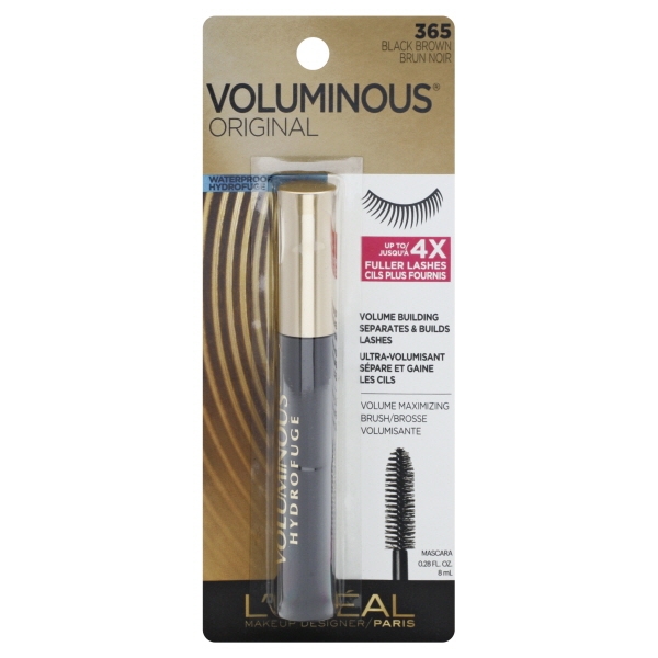 Loreal Voluminous Waterproof Mascara Black Brown