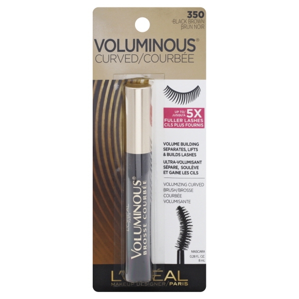 Loreal Voluminous Curved Mascara Black Brown