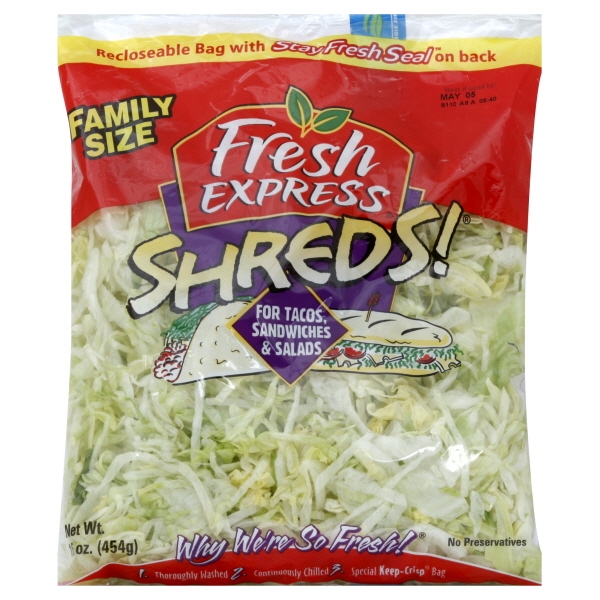 Fresh Express Shreds Iceberg