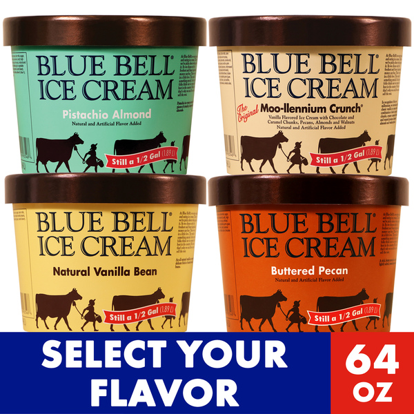 Blue Bell Brown Rim Ice Cream | Products | Lowes Foods To Go - Local ...