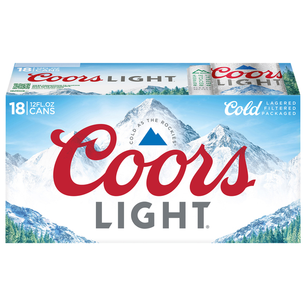 Coors Light 18Pk 12Oz Cans | Products | Lowes Foods To Go - Local and ...