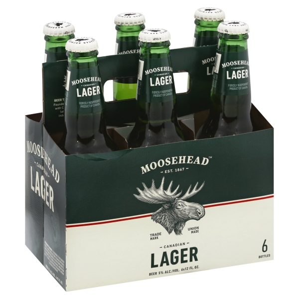 Moosehead Lager 6Pk 12Oz Bottles