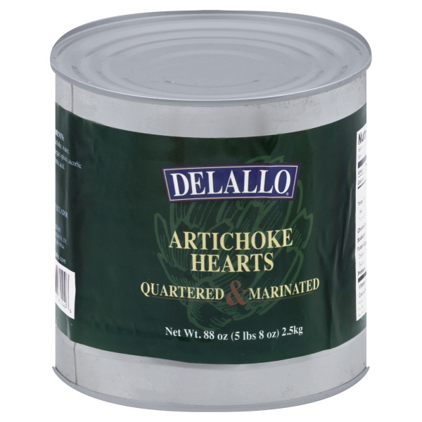 DELALLO ARTICHOKE QUARTERED/MARINATED