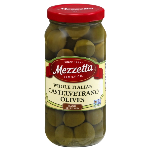 Mezzetta Whole Green Olive Castelvetrano