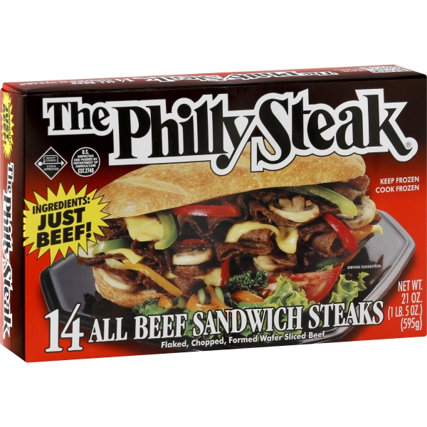 The Philly Steak Sandwiches All Beef