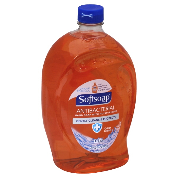 Softsoap Antibacterial Crisp Clean Handsoap Refill