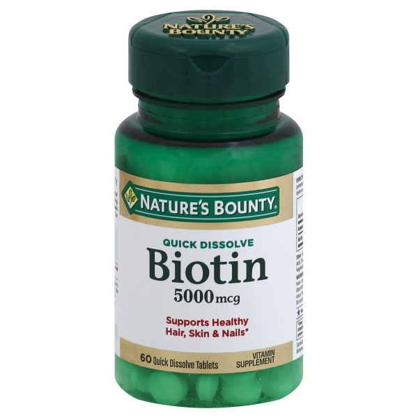 Natures Bounty Biotin 5000Mcg Quick Dissolve