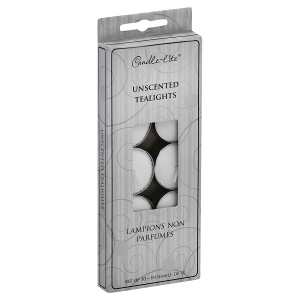 Candle Lite Tealight Candles Unscented