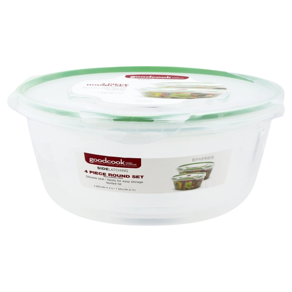 Good Cook Round Food Storage Container (1-2 Gallon)