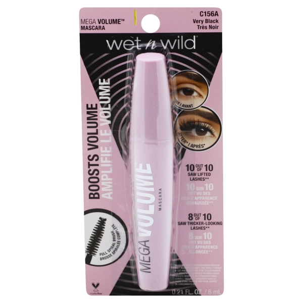 Wet N Wild Very Black Boosts Volume Mascara