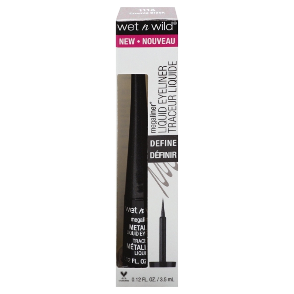 Wet N Wild Megaliner Liquid Eyeliner Cosmic Black