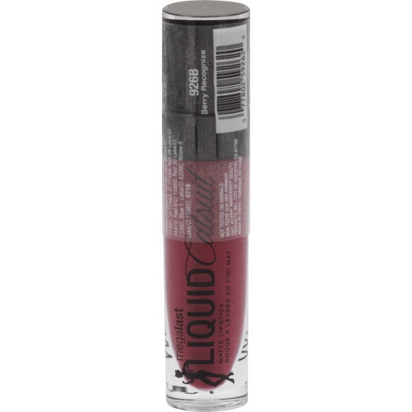 Wet N Wild Megalast Catsuit Matte Liquid Lipstick Berry Recognize