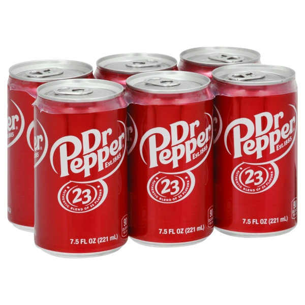 Dr Pepper 6Pk 7.5Oz Cans | Products | Lowes Foods To Go - Local and ...