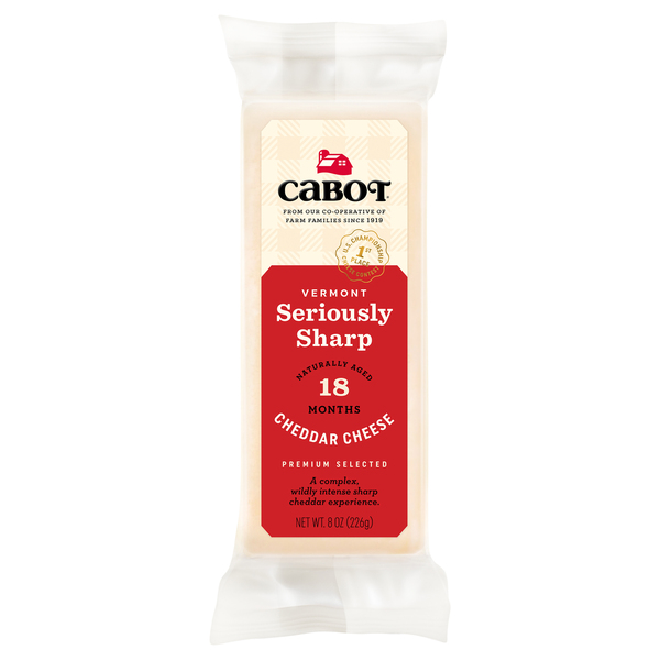 Cabot Sharp Cheddar Cheese White | Products | Lowes Foods To Go - Local ...