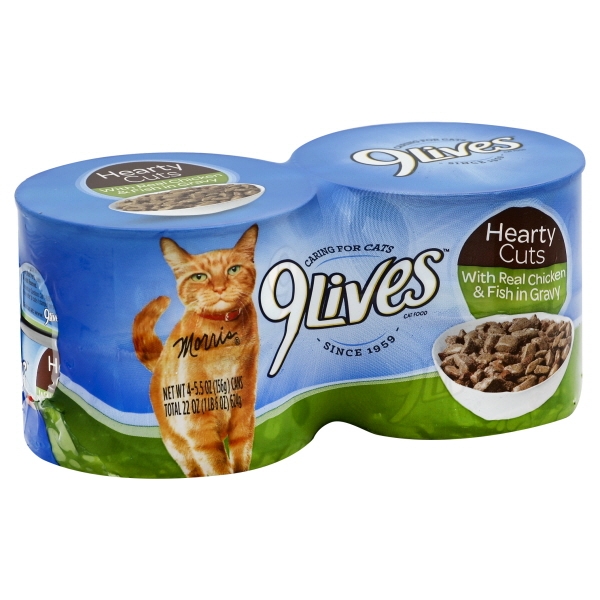 9 Lives Canned Cat Food 4Pk Chicken Gravy Products Lowes Foods To Go Local and Fresh Same Day Grocery Pickup and Delivery