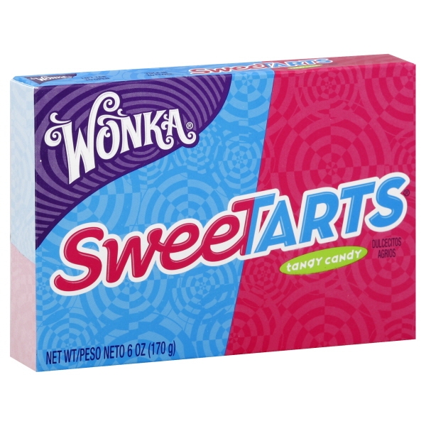 Wonka Sweetarts Tangy Candy Box