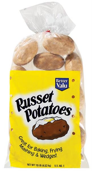 Idaho Jumbo Russet Potatoes 8lb