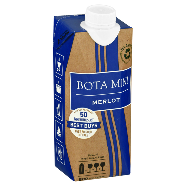 Bota Box Mini Merlot | Products | Lowes Foods To Go - Local and Fresh ...