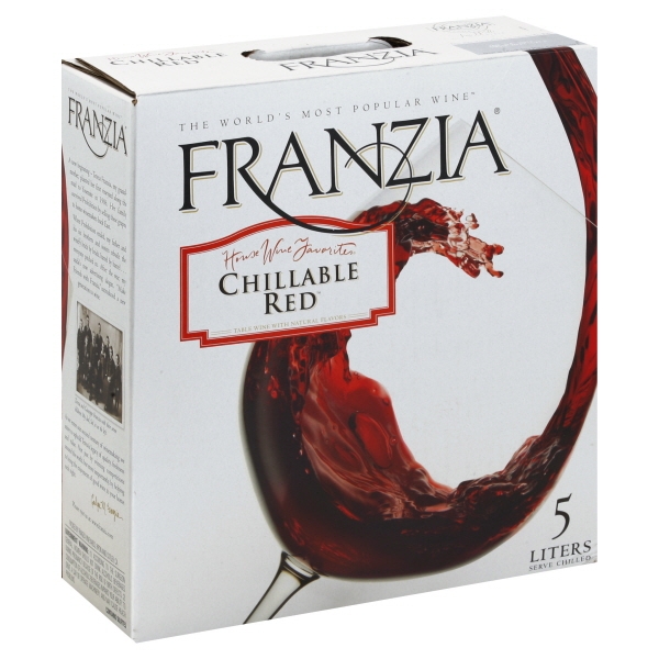 Franzia House Wine Favorites Chillable Red Box