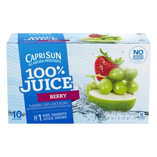 Capri Sun 100% Juice Berry | Products | Lowes Foods To Go - Local and ...