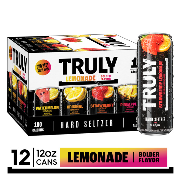 Truly Lemonade Hard Seltzer Mix Pack 12 Pack 12oz Cans - Myrtle Beach ...