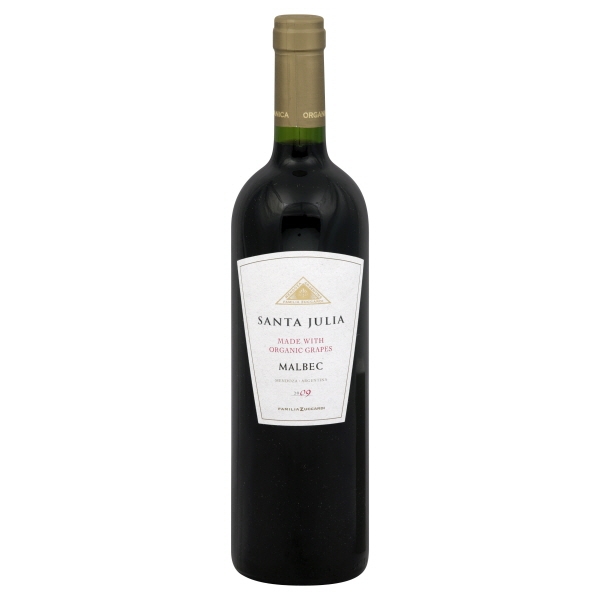 SANTA JULIA ORGANICA MALBEC 750 ML
