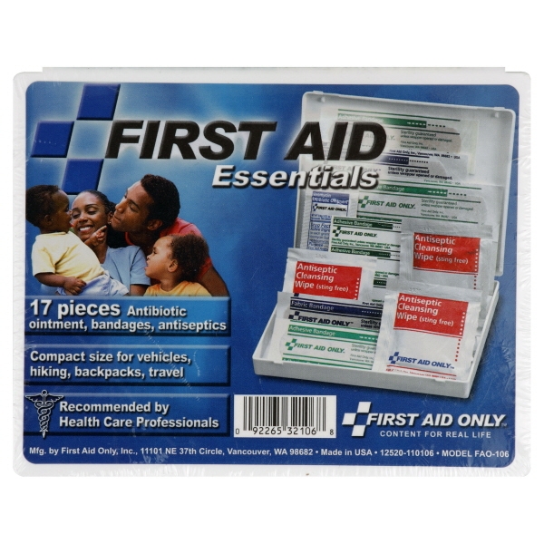 First Aid Essentials 17Pc Kit