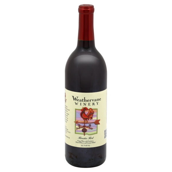 Weathervane Rooster Red Cranberry Chanti