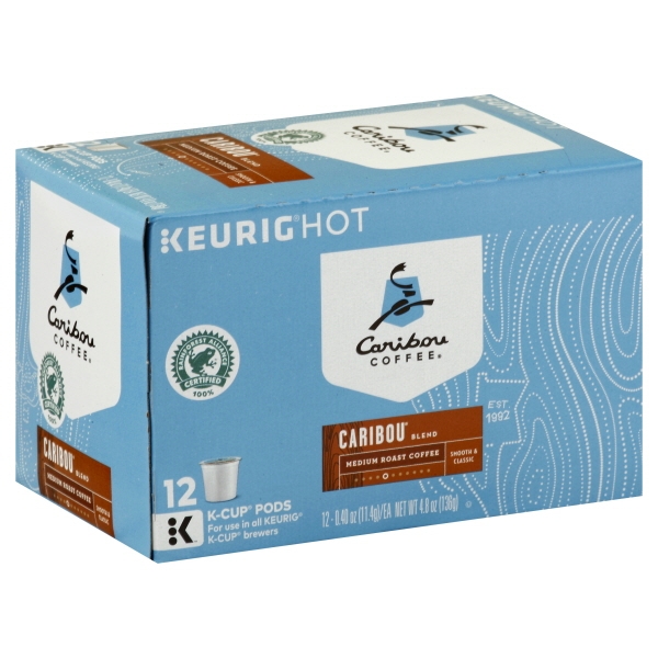 Caribou Coffee Blend K-Cup Single-Serve Pods