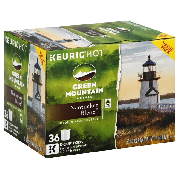 Green Mountain Coffee Nantucket Blend K-Cup Single-Serve Pods