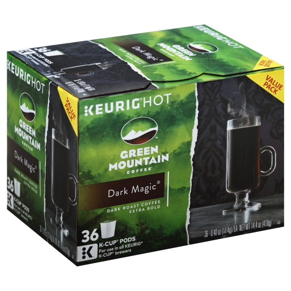 Green Mountain Dark Magic K-Cup Single-Serve Pods 32 Count