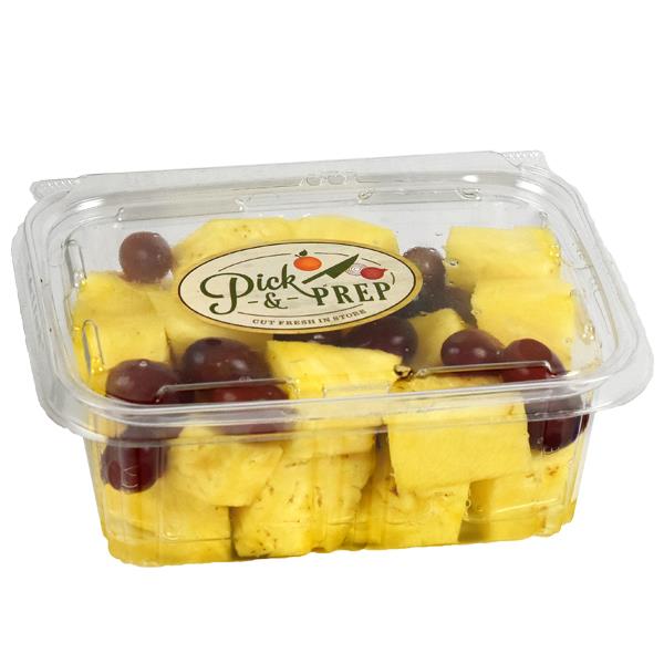 Pick & Prep Pineapple With Red Grapes